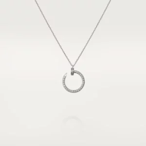 【二手】CARTIER JUSTE UN CLOU 鑽石項鏈 RR2422