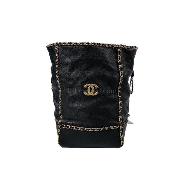 【未使用品】CHANEL 索繩水桶袋 AS2738 RR2561