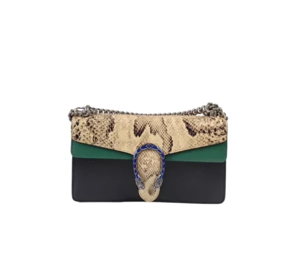 【未使用品】GUCCI DIONYSUS 蛇皮單肩包 RR2433
