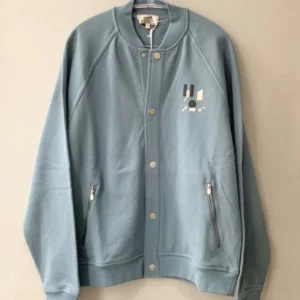 【未使用品】HERMES JEU D’ADRESSE VARSITY 外套 M RR2506