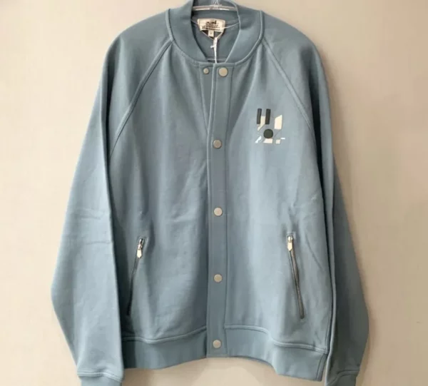 【未使用品】HERMES JEU D’ADRESSE VARSITY 外套 M RR2506