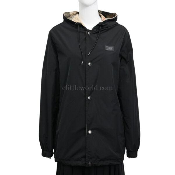 【二手】BURBERRY 雙面連帽外套 XS E24663