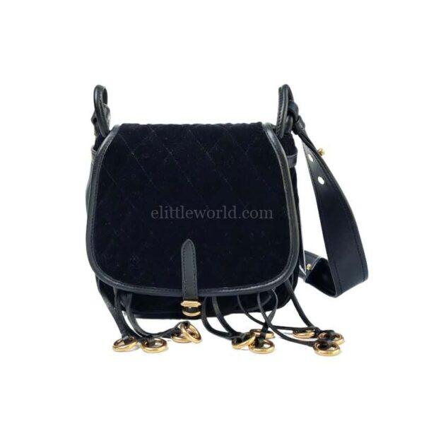 【二手】PRADA 絲絨單肩包 YY2385