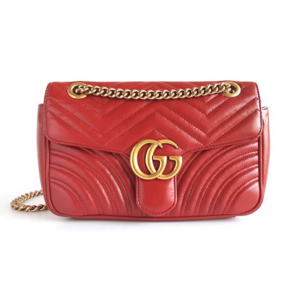 【二手】GUCCI GG MARMONT 肩背袋 YY2594
