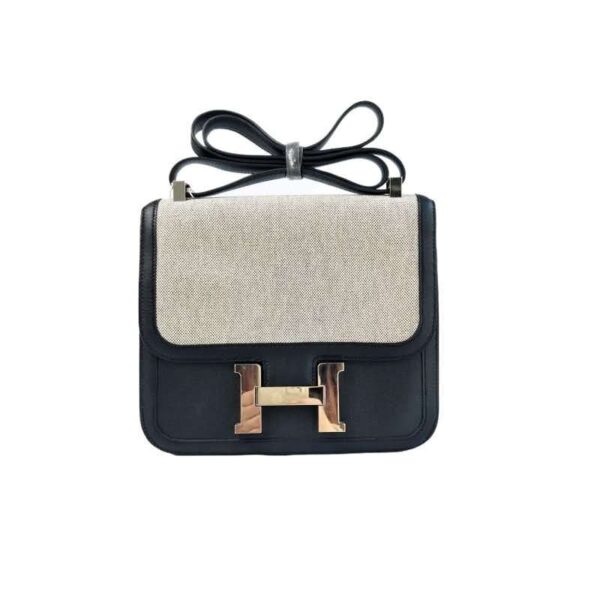 【二手】HERMES CONSTANCE 24 帆布手袋 YY2609